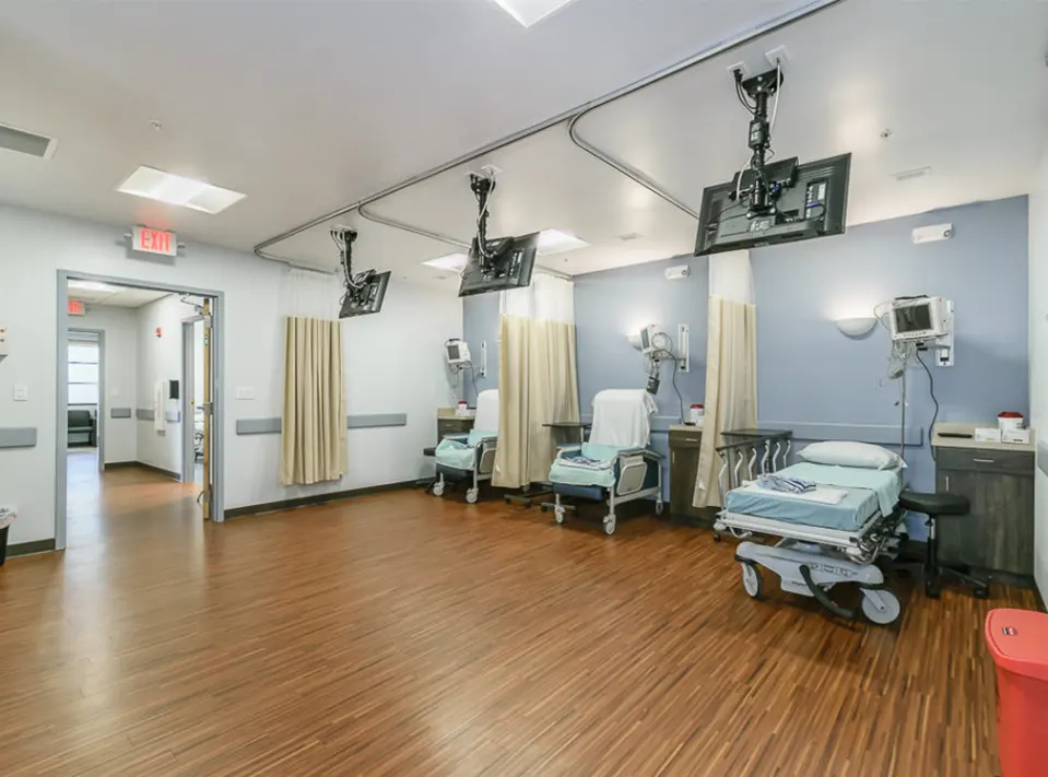 Outpatient recovery area at Minimally Invasive Vascular